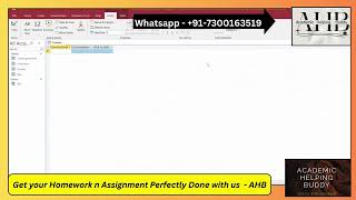 SAM Project A Access Module 1 | Shelly Cashman Cengage Mindtap