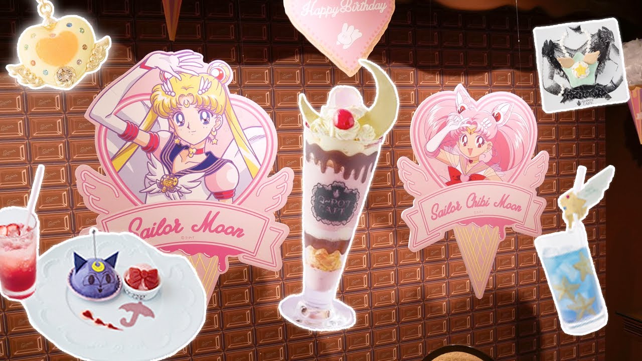 Sailor Moon Café At Harajuku's QPot! ★ HIGHLIGHTS ★ Princess In