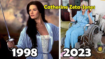 The Mask of Zorro (1998) ★ Then and Now 2023 // Catherine Zeta Jones [How They Changed]