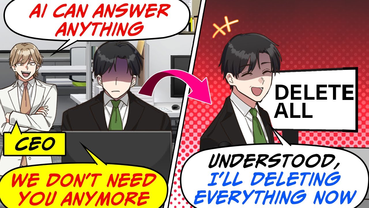 Генеральный директор уволил лучшего разработчика патентов! Поэтому я стёр все данные... [RomCom M...
