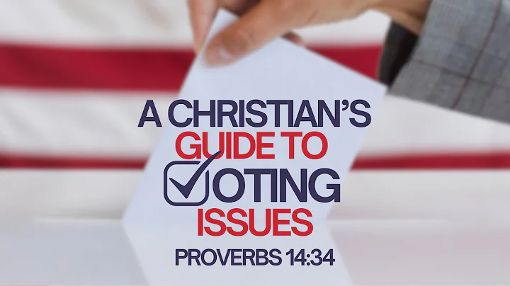 A Christian's Guide To Voting Issues- Pastor Michael Poindexter- Sunday A.M.- 09-01-2024