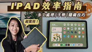 零廢話 iPad 指南｜手勢、多工處理、觸控筆技巧