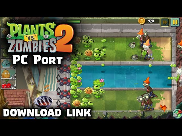 Plants vs Zombies 2 - Fan-made PC Port Update - Widescreen, Pirate