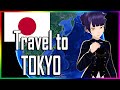 【Travel in Japan 🇯🇵 Tokyo】日本（東京）を旅しよう🙏💜🌎【仮想旅行, Virtual Travel】 椿カナヱ