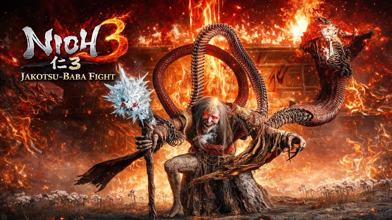 ​NIOH 3 - Mission 2: Purifying the Crucible & Jakotsu-Baba Boss (4K)