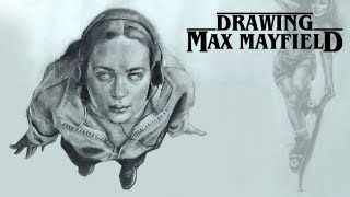ZOOMER: My pencil drawing of Max Mayfield (Stranger Things)