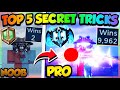 TOP 5 *SECRETS* to BECOMING A PRO in BLADE BALL!! (Roblox)
