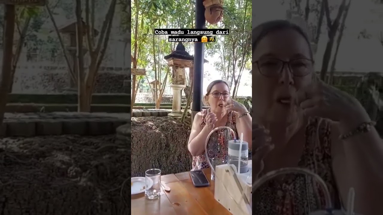 serunya weekend di kebun Etno Bali Honey 