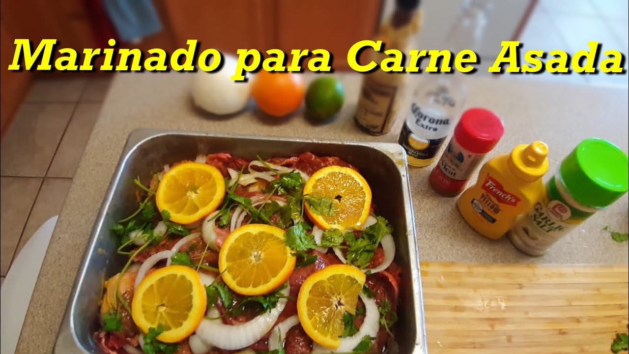 Marinado para Carne Asada | Picosito y Sabroson