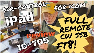 SDR-Control for Icom. Full remote SSB, FT8 and CW from your iPad! Software review. screenshot 4