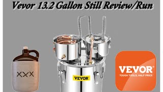 Vevor 13.2 Gal/50L Moonshine Still Review/Run