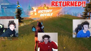 Driplets First Time Playing Fortnite! (3 WINS IN A ROW!)