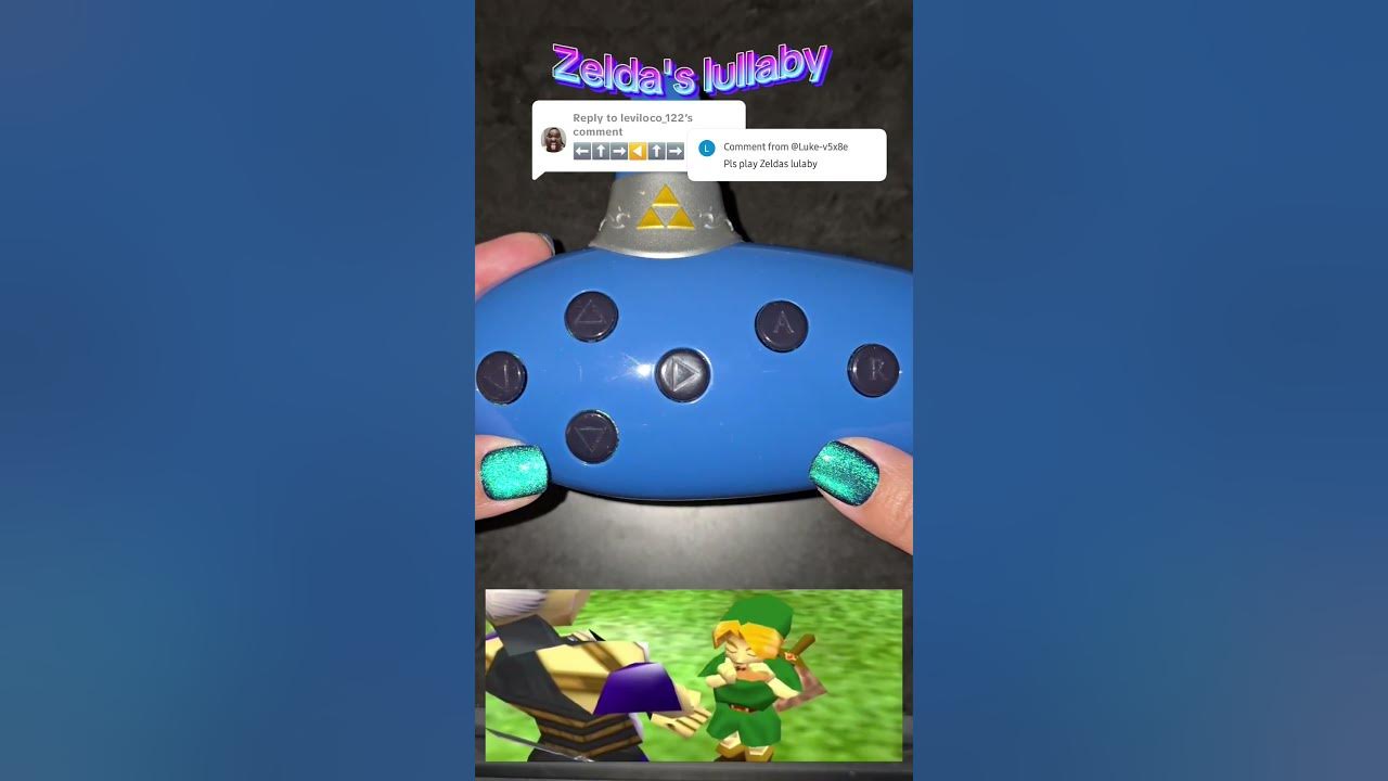 Zelda's lullaby #electronicocarina #zelda #gaming #nintendo #ocarinaoftime