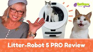 مراجعة جهاز Litter-Robot 5 Pro 🐾 الذكاء الاصطناعي، وتتبع الصحة، وتغيير جذري في التعامل مع القطط ا... screenshot 1