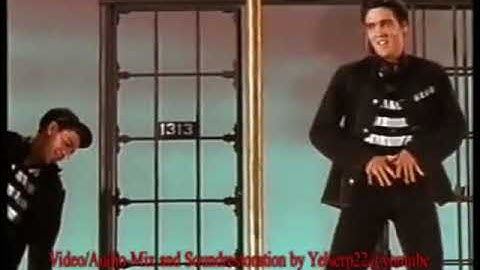 Elvis Presley - Jailhouse Rock - [Color Version] - (Official Music Video)