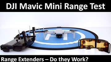 DJI Mavic Mini Range Test (CE) - Do Range Extenders Work?