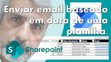 Power Automate Enviando Email baseado em uma coluna do Excel