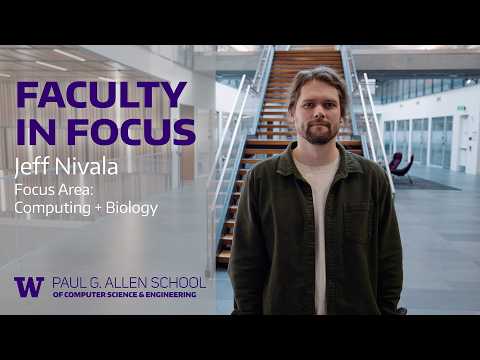 [Audio Descriptions] Faculty In Focus: Jeff Nivala