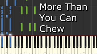 [Corroded - More Than You Can Chew] Piano Tutorial