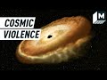 Watch a supermassive black hole devour a star  mashable