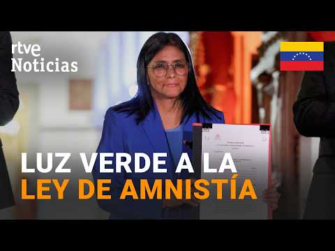 VENEZUELA | La ASAMBLEA NACIONAL aprueba la LEY de AMNISTÍA por UNANIMIDAD | RTVE Noticias