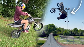 CRAZY SENDS WITH RED BULL BMX ATHLETE!