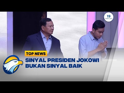 Sinyal Presiden Jokowi Bukan Sinyal Baik