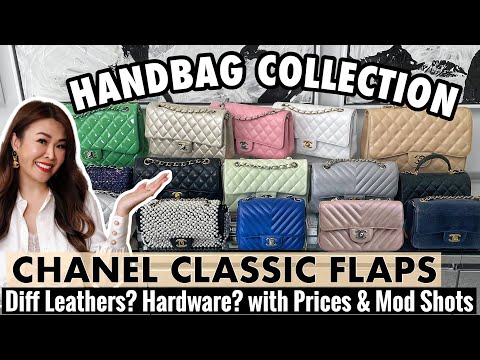 CHANEL BAG COLLECTION - Mini vs Sml vs M/L vs Jumbo Classic Flaps