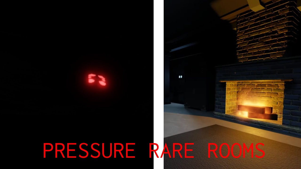 2 Rare Rooms In Roblox Pressure YouTube 