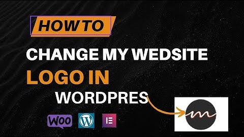 how to change my website logo on wordpress