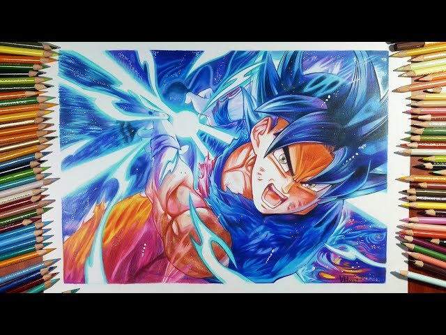 Goku doing kamehameha wave with sportbike logo at the end on Craiyon