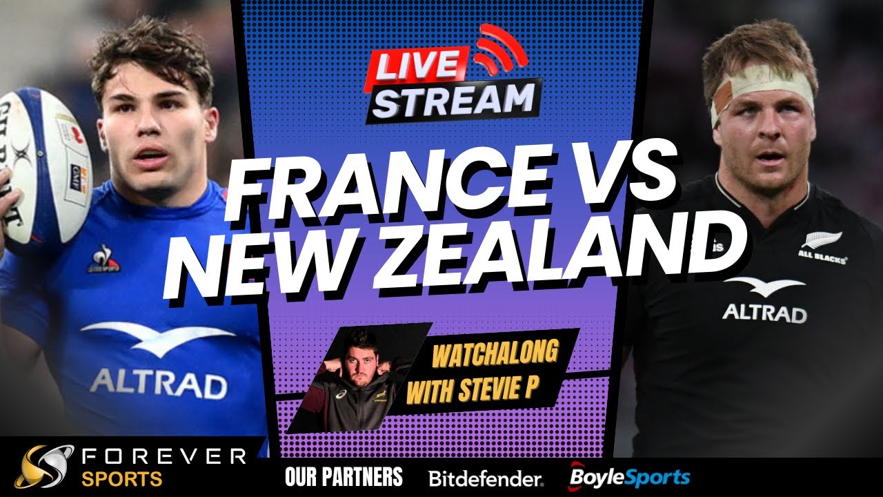 FRANCE VS NEW ZEALAND LIVE! World Cup Watchalong Forever Rugby