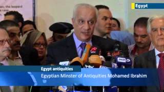 Egyptian antiquities lost or damaged during Arab Spring uprising go back on display in Cairo screenshot 4