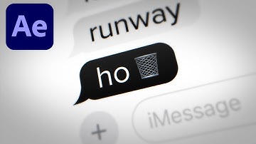 How to Turn iMessage Into a Lyric Video – Apple UI Style in After Effects