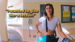 Entitled Woman Delivers Vigilante Justice And Instantly Regrets It