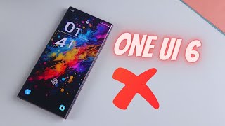 The Screen Burn In Issue with Software Updates | ONE UI 6