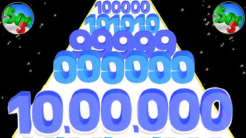 Satisfying mobile game/ Number Master: Run and Merge - number run 3d gameplay Mex level part 20