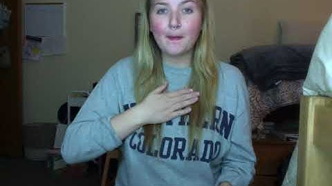 ASL video assignment #9