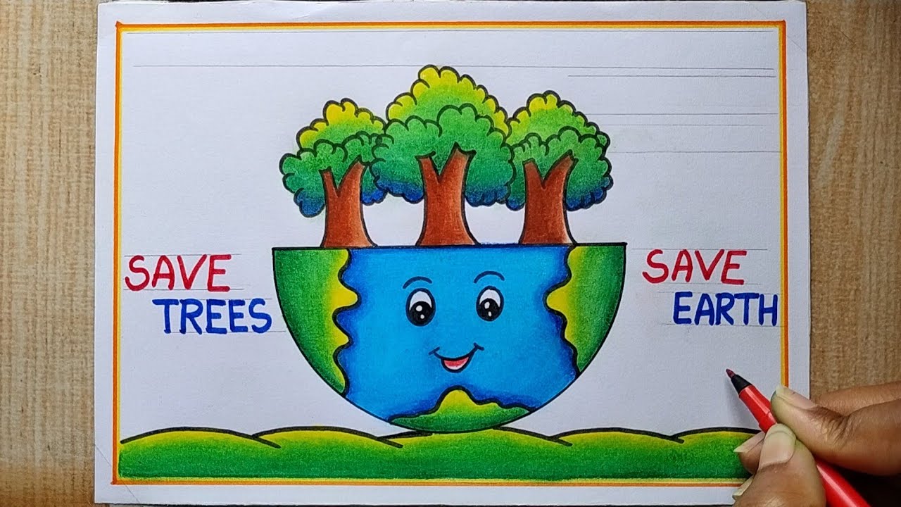 Make a poster on TOPIC- 'Grow more trees' on A-4 sheet and send its  answers. if answer will be wrong I - Brainly.in