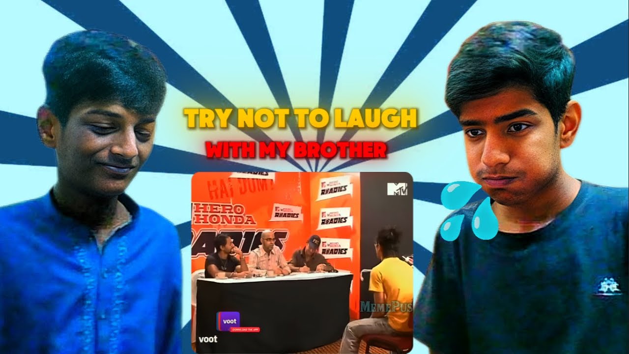 My Brother and I Try Not to Laugh with Water in our Mouth!!!