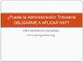 ¿Puede la SUNAT obligarme a aplicar NIIF?