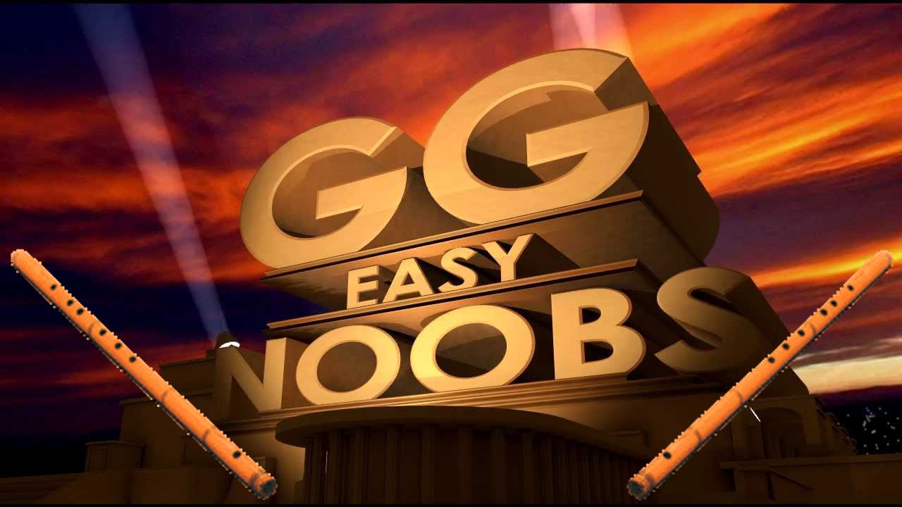 GG EASY NOOBS | Flute version - YouTube