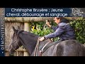 • DÉMONSTRATION • Christophe Bruyère : Jeune cheval, débourrage et sanglage