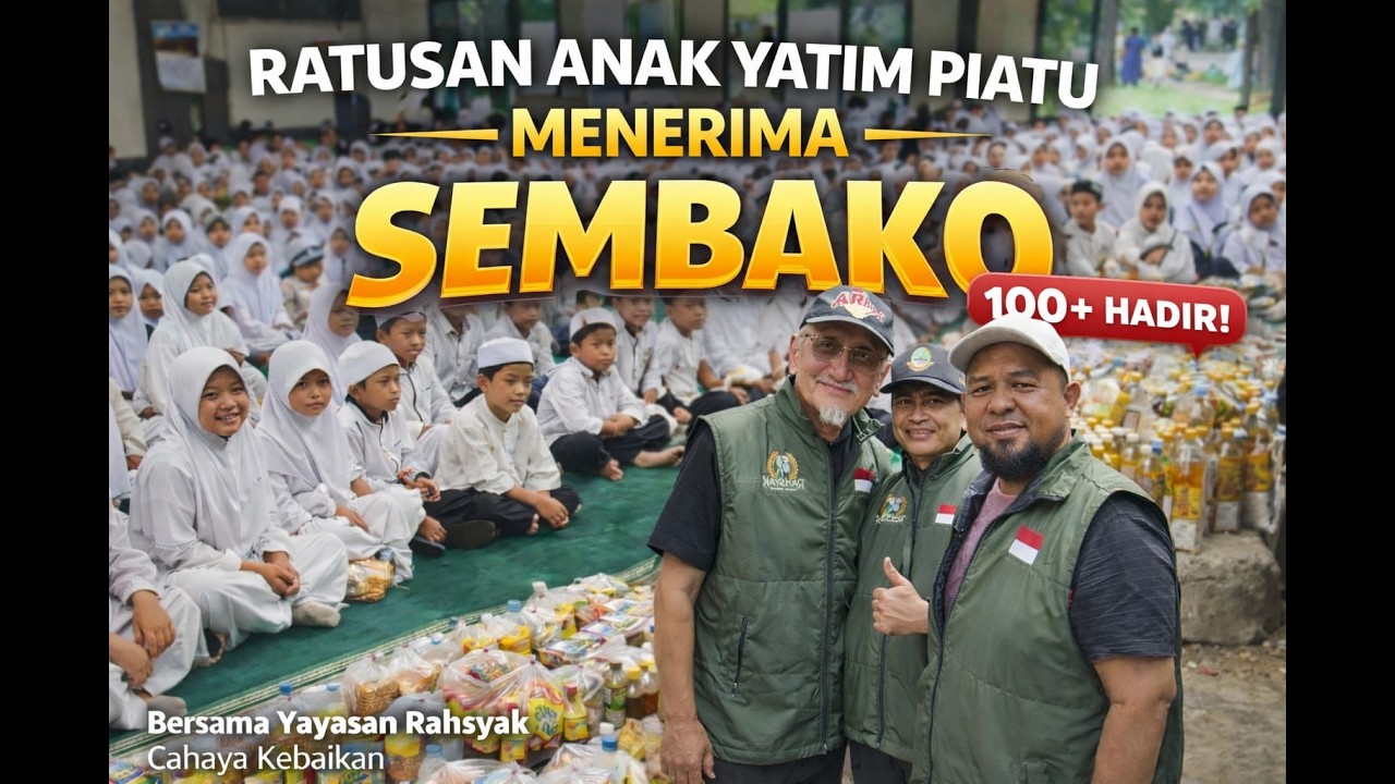 Senyum Mereka Adalah Kebahagiaan Kami | Santunan Penuh Haru