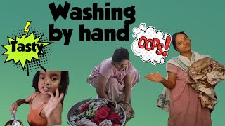  Clothes Washing By Hand Desi House Wife Hand Cloth Wash Vlog 