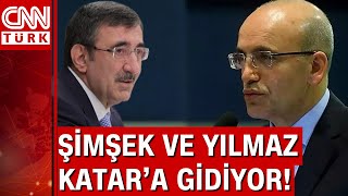 Cevdet Yılmaz Ve Mehmet Şimşek Katara Gidiyor