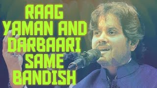 MAANE NAAHI MORA SIMILAR BANDISH CLASSICAL RAAG YAMAN AND DARBARI | JAVED ALI | LIVE