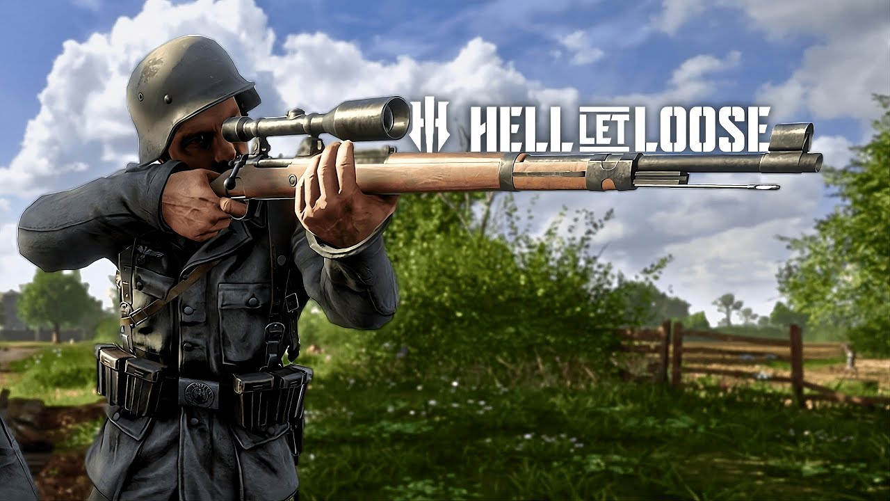 MELHORES MOMENTOS Jogando como SNIPER no HELL LET LOOSE #1 - YouTube