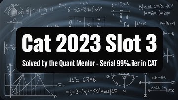 CAT 2023 Slot 3 Question & Answer Q2 . Indices and Numbers #catpyqs #catpyqdaily #catexam #catprep