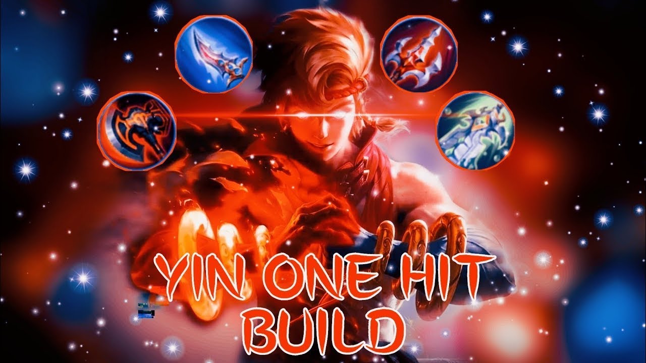 YIN ONE HIT BUILD MOBILE LEGENDS - YouTube